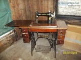 Antique Singer Treadle Sewing Machine