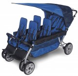 DayCare Center-Six-passenger multi-child stroller