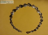 NECKLACE-STERLING-MO THER of PEARL-MARCASITE