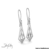 Silver Plexus Silver Earrings and Studs by JollyRolly