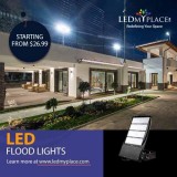 Install LED Flood Lights For Better Outdoor Lighting