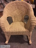 Child s wicker rocker