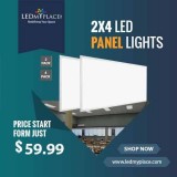 Install 2x4 LED Panel 5000K for  Better Indoor Lighting