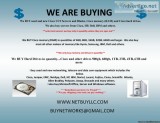   We are buying   WE BUY USED and NEW COMPUTER SERVERS NETWORKIN