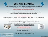   WE ARE BUYING > WE BUY COMPUTER SERVERS NETWORKING MEMORY DR