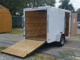 ENCLOSED 6X 10 LAWN TRAILER WRAMP