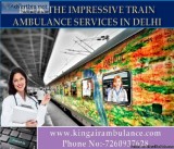 Hire the Life Saving Train Ambulance Service in Delhi