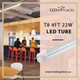 Install 4ft 22W LED Tube For Good Lighting Result