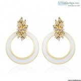 Buy Gold Earrings Designer Collections Online Buy Gold Earrings 