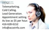 Cold calling  Appointments setter