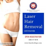 LASER HAIR REMOVAL CERTIFICATION CURSE.