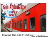 Lowest Fare By Hifly ICU Train Ambulance in Ranchi