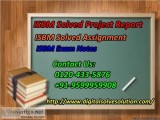 Exploring the need of ISBM solved project report 0120-433-5876