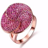 Buy This Pink Zircon Cubic Zirconia Rose Gold Ring