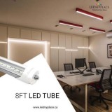 Commercial Grade 8ft LED Tube 48W For An Enduring Performance