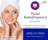 FACIAL RADIO FREQUENCY CERTIFICATION COURSE