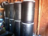 55 gallon composite barrels