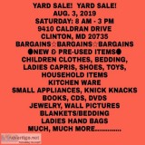 Multi Family Yard Sale