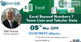 Excel Beyond Numbers  Tame Lists and Tabular Data