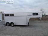 1997 CandC 7X14X7 2 Horse trailer. slant-load