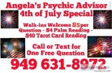 Angela s Psychic Advisor Fouth of July Special