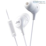 Buy JVC HAFX38MW WHITE Marshmallow In-Ear headphones with Remote