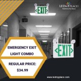 For Optimum Safety Choose (Emergency Exit Light Combo) For Your 