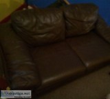 Leather Snug Sofa