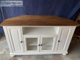 Adorable Farmhouse Chic Entertainment Center