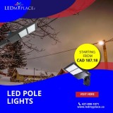 Make the Nightlife Much Brighter and Safer By LED Pole Light