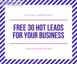 FREE 30 Leads For Your Business