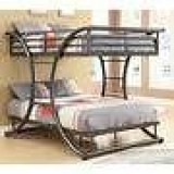 new- Bunk Bed- &quotUNIQUE" Full over Full...STEEL-