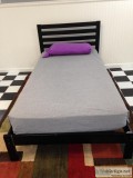 Twin Bed Frame and Mattress