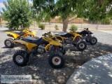 Honda 400 EX quad yellow