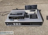 Early 1980 s Top Load VHS PLayer