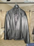 New Black Leather Coats  (NEW)