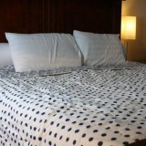 Super King Size Quilts  Indigo Swirls