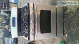 Stainless steel stove 5 burner GE