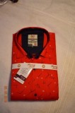 Men Bang Bang Casual Shirt Red