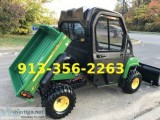 2014 John Deere Gator HPX 850D 4X4 Diesel wFull Cab and Plow