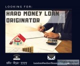 Looking for Hard Money Loan Originator..