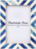 Handicrafts Home 4x6 Picture Photo Frame Chevron Herringbone Art