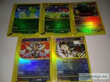 2002 Pokemon reverse holo cards