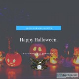 Halloween Classes &ndash E and S Academy