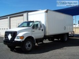 FORD F750 Box -- Cummins Diesel