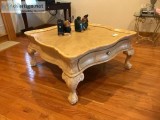 Large square coffee table