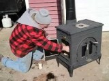 wood stove CONSOLIDATED DUTCHWEST FL267CL reduced