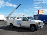 2001 FORD F450 MECHANIC TRUCK W CRANE