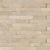 Chiaro Travertine 8x18 Tumbled Stone Veneer