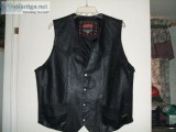 INTERSTATE LEATHER LINED VEST